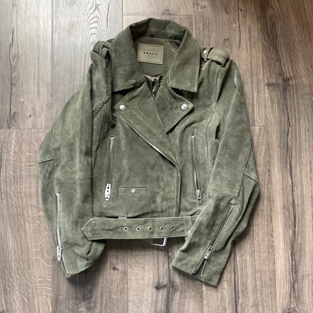 Blank NYC suede jacket